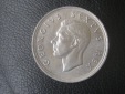 5 Shillings 1952; 500er Silber - George VI;300. Jahrestag der ...