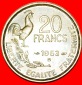 * HAHN (1950-1954): FRANKREICH ★ 20 FRANC 1953B! G. GUIRAUD!...