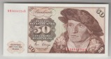 Ro. 283 a, 50 Deutsche Mark vom 02.01.1980 ohne (c) Vermerk, K...