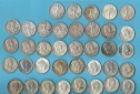 USA 37x 1/2 Dollar Silber gemischt Münzenankauf Koblenz Frank...
