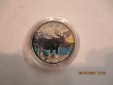 5 Dollars Kanada Wildlife 2021 Moose mit Zertifikat BU/ Color