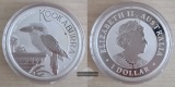 Australien,  1 Dollar 2022 Kookaburra  FM-Frankfurt  Feinsilbe...