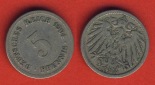 Kaiserreich 5 Pfennig 1904 A