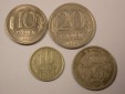 I4  UDSSR/Russland 4 Münzen 1933-1992 besser erhalten !! Orig...