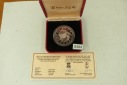 8384 Isle of Man 1994  Wappen - SILBER  Originalschatulle und ...