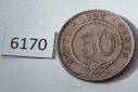 6170 Sarawak 1927 - 50 cents  SILBER