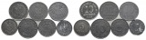 Deutsches Reich; 7 Kleinmünzen 1917- 1947