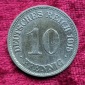 Kaiserreich 10 Pfennig 1915 G in Guter Erhaltung