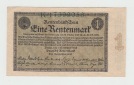 Ro. 154 a, 1 Rentenmark vom 01.11.1923, K.17399053, Reichsdruc...