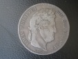 5 Francs - Louis-Philippe I 1839; Lille; 900er Silber, 25 Gramm