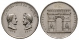 Medaille; Frankreich; Zinn; 54,46 g; Ø 52,43 mm