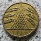 Weimarer Republik 10 Reichspfennig 1935 F