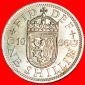 *SCHOTTISCHER LÖWE 1954-1970:GROSSBRITANNIEN★1 SHILLING 196...