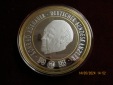 Medaille Konrad Adenauer mit Zertifikat siehe Foto /2