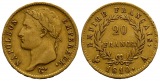 5,81 g Feingold. Napoleon I. (1804 - 1814)