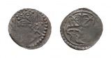 Mittelalter Pfennig; 0,34 g