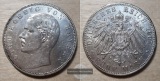 Deutsches Kaiserreich, Bayern.  5 Mark 1907 D   FM-Frankfurt  ...