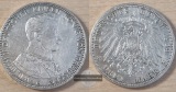Preußen, Kaiserreich  3 Mark 1914   FM-Frankfurt  Feinsilber:...