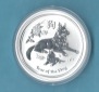 Australien 1 D.2018 Jahr des Hundes 1 OZ Neuware   Münzenanka...