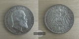 Deutsches Kaiserreich. Württemberg, Wilhelm II. 3 Mark 1908 F...