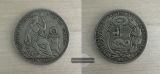 Peru  1 Sol  1923  FM-Frankfurt  Feinsiber: 12,5g