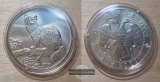 Russland.  3 Rubel 1995  Wildtiere Zobel  FM-Frankfurt  Feinsi...