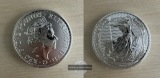 Großbritannien.  2 Pounds 2022 Britannia  FM-Frankfurt  Feins...