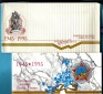 Russland KMS 1995 mit ORIGINAL UMSCHLAG RR   Golden Gate Münz...
