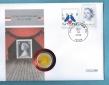 2 Euro Numisbrief Grace Kellx  Golden Gate Münzenankauf Koble...