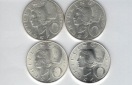 10 Schilling 1970 1971 1972 1973 Ag silber Österreich 2. Repu...