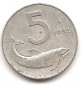 Italy 5 Lira 1952 #154