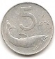 Italy 5 Lira 1973 #154