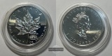 Kanada.  5 Dollar 2000 Maple Leaf Millenium   FM-Frankfurt    ...