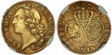 Frankreich 1 Gold Louis 1743& | NGC VF45 | Louis XV.