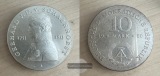 DDR  10 Mark  1980   Gerhard von Scharnhorst FM-Frankfurt  Fei...