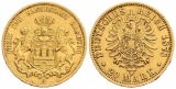7,16 g Feingold. Stadtwappen / Kleiner Adler