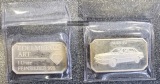 Deutschland,  Silberbarren zu 1 Unze - Edelmetall Art  FM-Fran...
