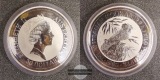 Australien  30 Dollar 1992 Kookaburra  FM-Frankfurt  Feinsilbe...
