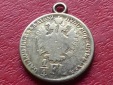 Silbermünze 1/4 Florin 1859 Österreich mit Öse – Medaille?