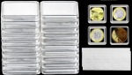 20 Stück quadratische Münzkapseln 17-30mm universell Acryl k...