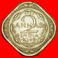 Ⰶ KRIEGSZEIT (1939-1945): INDIEN ★ 2 ANNA 1945! GEORG VI. ...