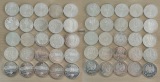 Deutschland 25 x 10 DM PP verschiedene Jgg.(Gedenkmünzen) FM-...