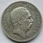 Kaiserreich: Sachsen, 5 Mark Albert (Jaeger 122), 1875