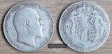 Grossbritannien 1/2 Crown  1906 FM-Frankfurt  Feingewicht: 13,...