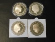 UNITED KINGDOM 2X 5 POUNS 2003-2006.GRADE-PLEASE SEE PHOTOS.