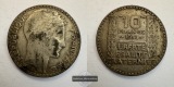 Frankreich 10 Francs 1934 Lorbeerkopf FM-Frankfurt KM#878 Fein...