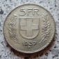 Schweiz 5 Franken 1937 B