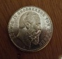 5 MARK GROSSHERZOG LUDWIG IV VON HESSEN 1888 NP VZ