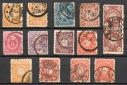 Japan - Posten älteres Lot diverser Briefmarken - siehe Scan