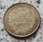 Frankreich 50 Centimes 1872 A, Erhaltung